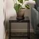 image 4 of Barossa Coffee Table with Black Marble Effect Top & Black Steel Base 40cm