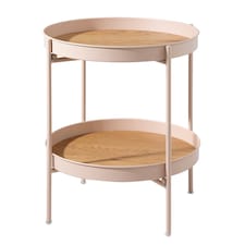 Solna Large Coffee Table in Blush Pink