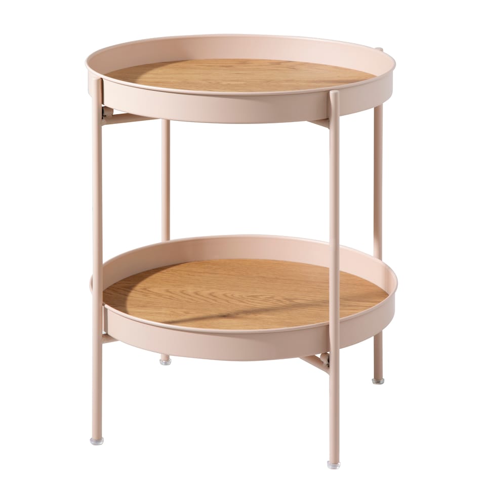 image 1 of Solna Large Coffee Table in Blush Pink