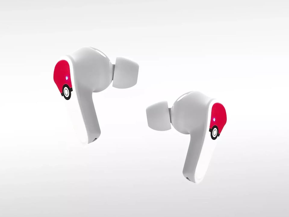 image 1 of OTL Pokemon Pokeball TWS Earpods | White