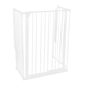 image 1 of Safetots Extra Tall Multi Panel Fire Surround, 51cm Deep x 72cm Wide, White, 105cm High, Baby and Toddler Fire Guard