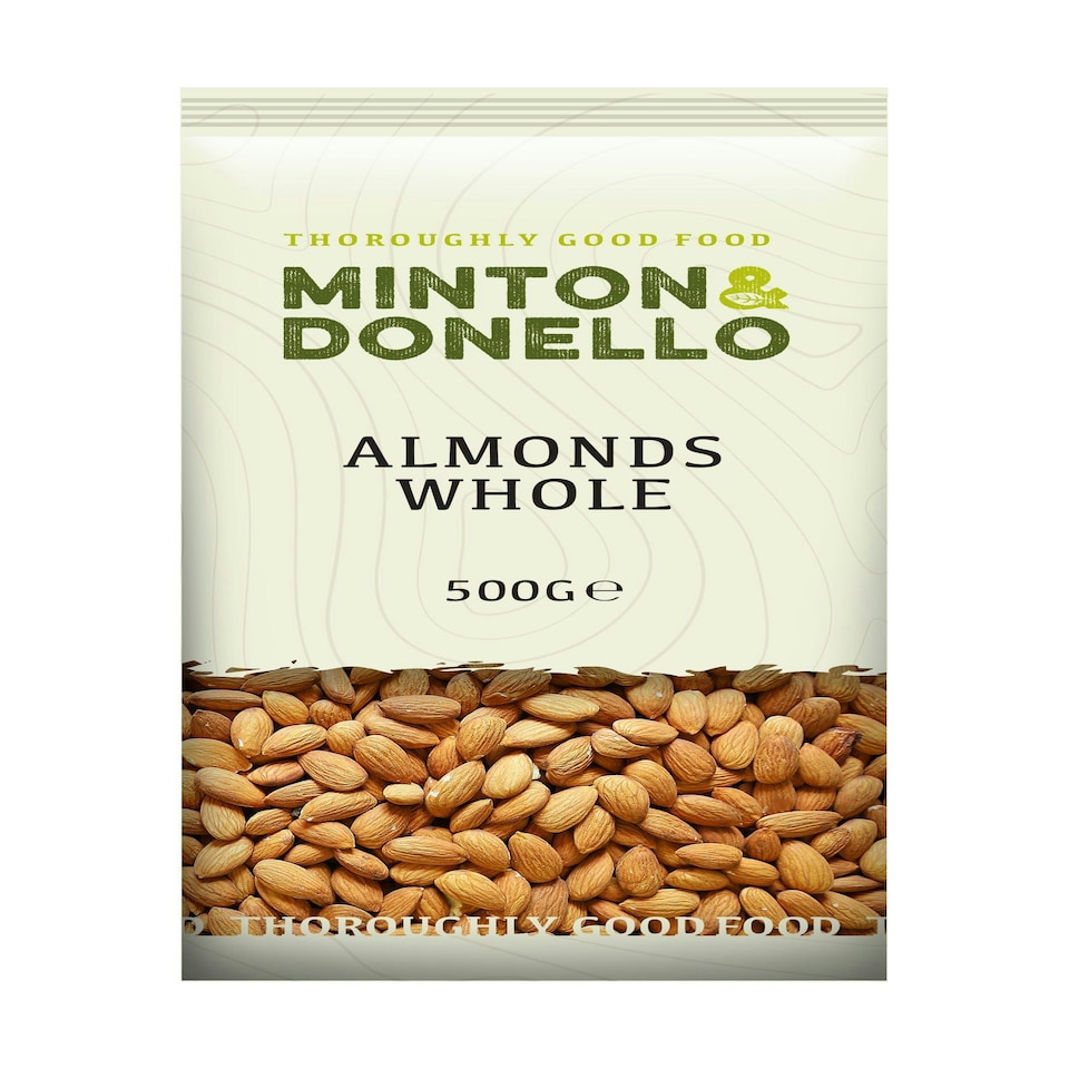 image 1 of Minton & Donello Whole Almonds 6 x 500g