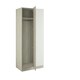 image 1 of Classic Square Panel Urban Oak Blind Corner Wardrobe Brown