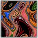 image 4 of Pyschedelic marble pattern (Picutre Frame) White | S