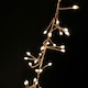 image 3 of 800 LED 5.5m Premier Christmas Indoor Outdoor Multifunction Wire Cluster Lights with Timer in Warm White