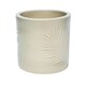 image 1 of Kew Sago Palm Planter - Stoneware - L16.5 x W15.5 x H18 cm - Ivory White