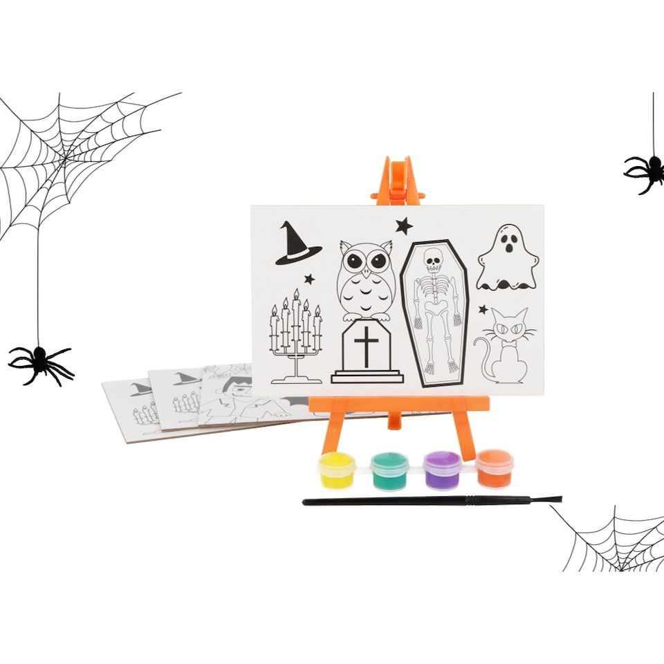 image 1 of Single Mini Halloween Painting Set