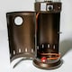 image 3 of Circle Flame Gas Outdoor Patio Heater in Brown 13kW