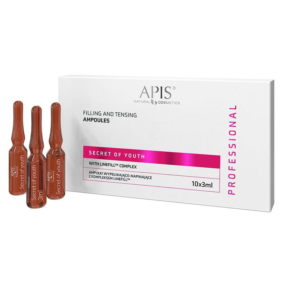 image 1 of Apis Professional Secret of Youth Filling and Tensing Ampoules with Linefill Complex 10x3ml