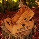 image 2 of "The Garden Box" - Flower Planters (Set of 2) - Wood Brown
