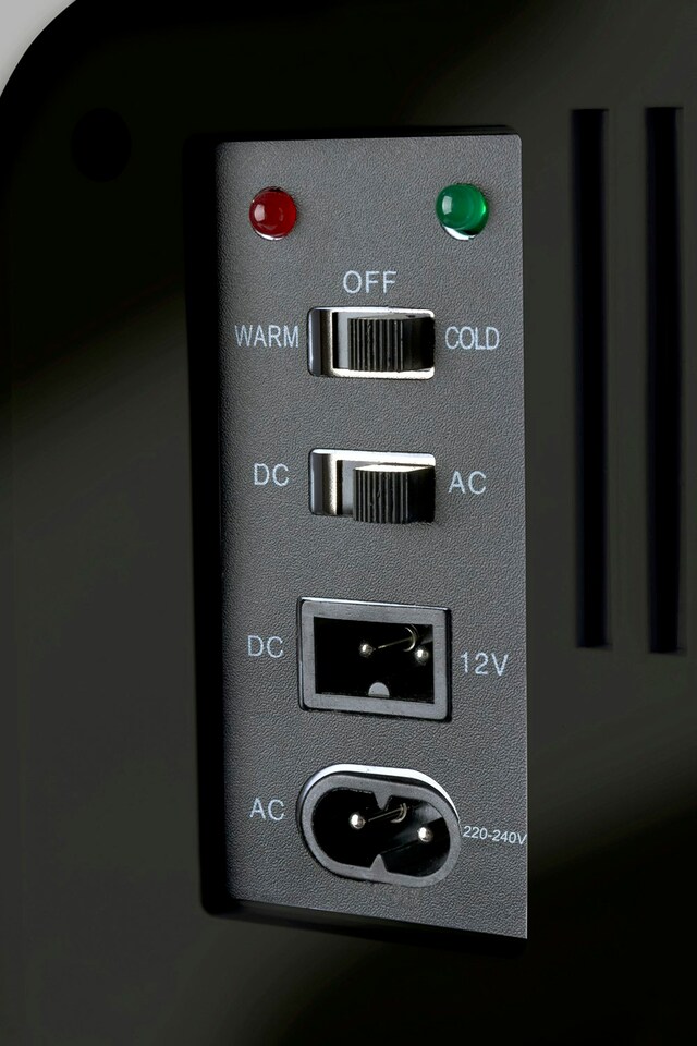 image 1 of Sensio Home 15L Mini Fridge Cooler & Warmer Black, AC & DC Power