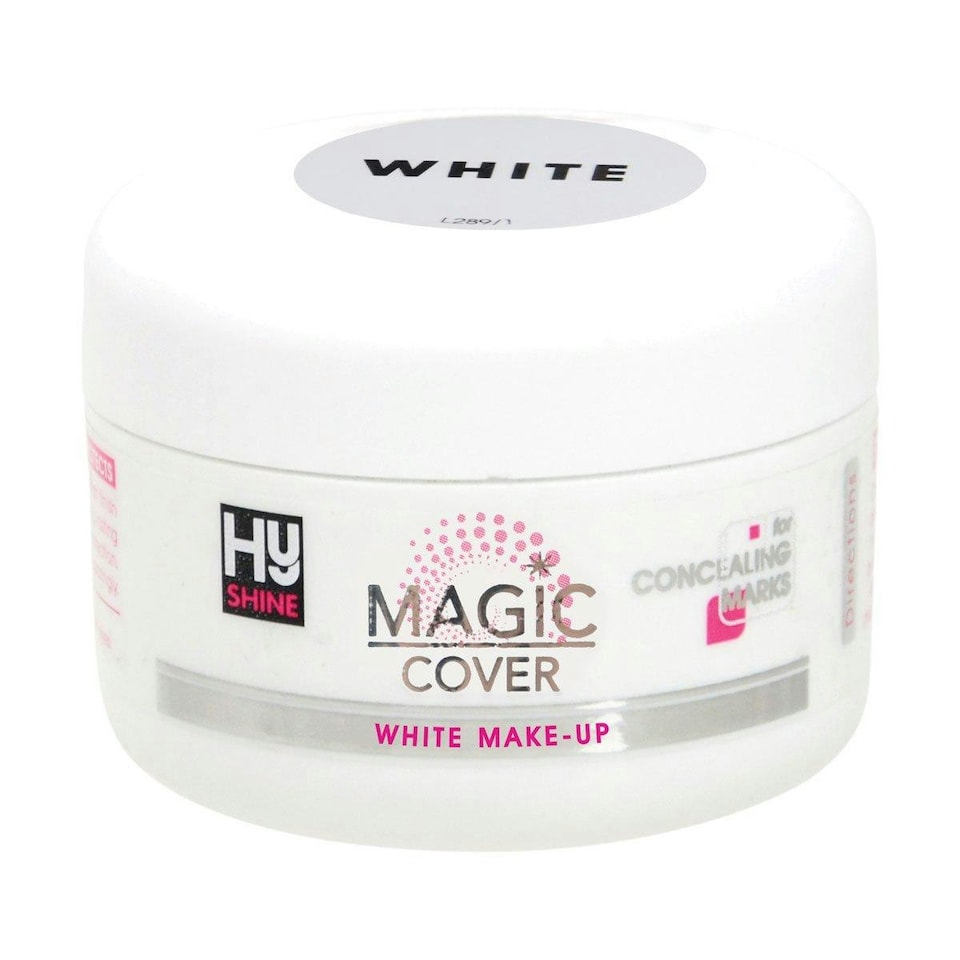 HySHINE Magic Cover Make-Up - White - 50g