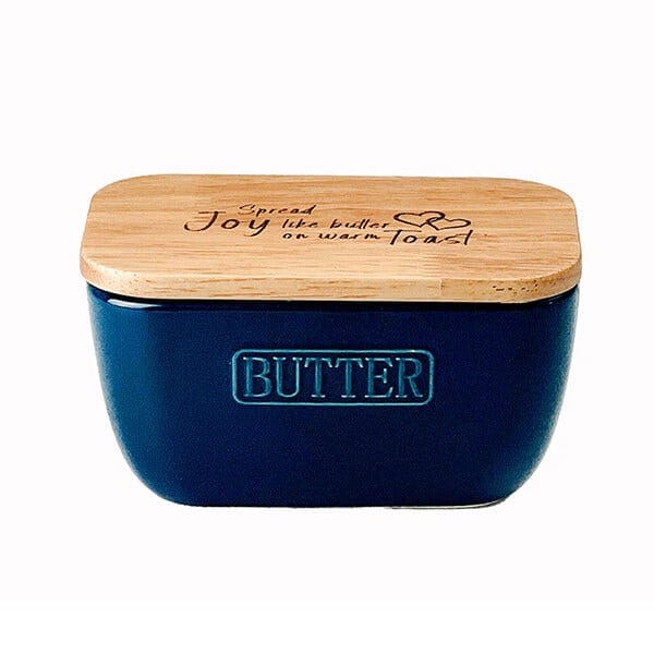 Selbrae House Blue Butter Dish - Spread Joy in Dark Blue | Size: 140 cm x 90 cm