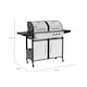 image 10 of Charles Bentley 2+1 Burner Gas & Charcoal Grill BBQ 147.5 x 52 x 110cm