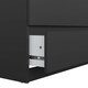 image 9 of Naia Chest of 5 Drawers in Black Matt