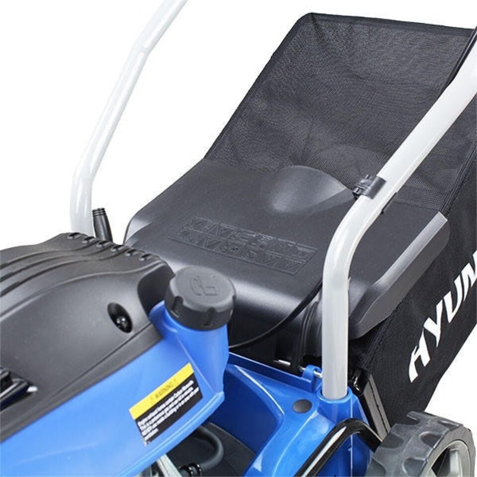 image 1 of Hyundai Petrol Lawnmower 79cc 400mm Push Rotary | HYM400P