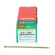 image 3 of Timco - C2 Strong-Fix Multi-Purpose Premium Screws - PZ - Double Countersunk - Yellow (Size 6.0 x 200 - 100 Pieces)