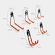 image 5 of VonHaus 10 Wall Mounted Tool Garage Hooks for Shed Storage