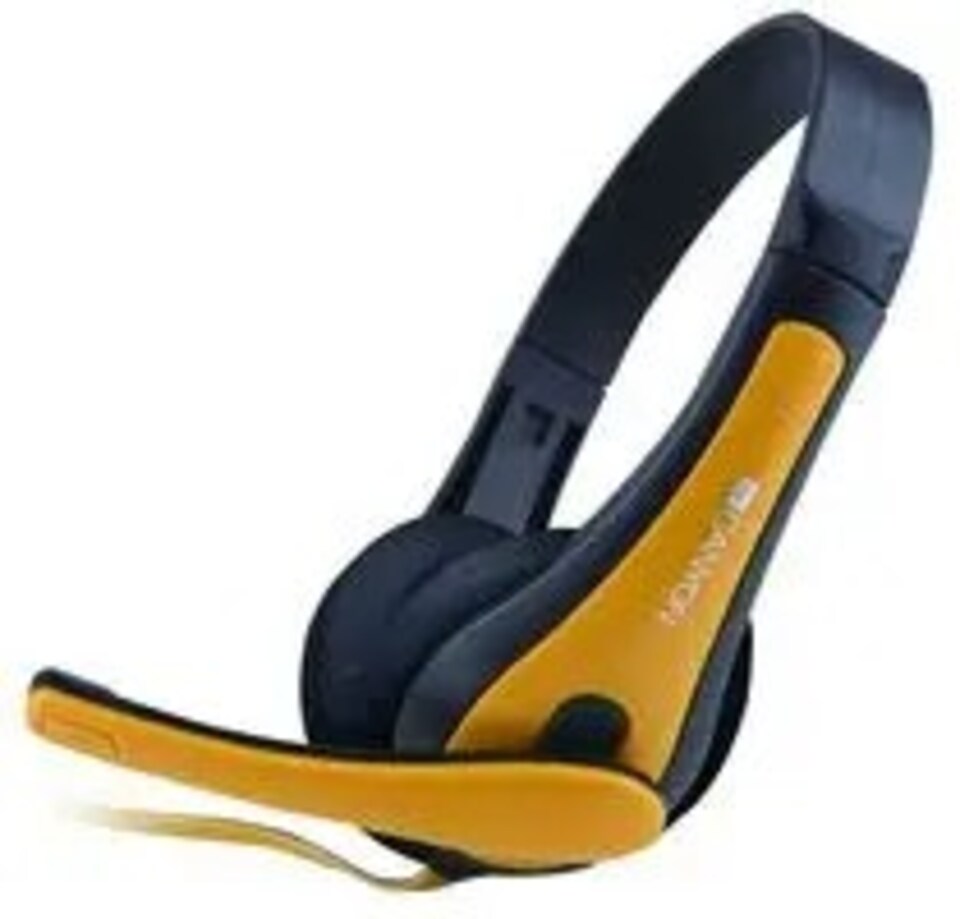 image 1 of Canyon PC Headset Black/Yellow | Black | Yellow