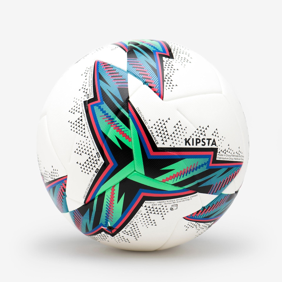image 1 of Decathlon Thermobonded Size 5 FIFA Quality Football Pro Ball - White