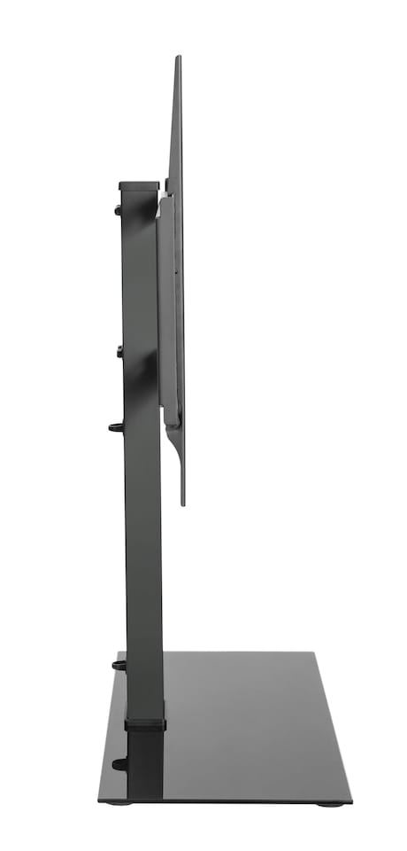 image 1 of Table top TV-Stand in black, adjustable | Black | Black | One Size | 269