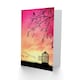 image 2 of Note to Say Bird Cage Pink Sunset Freedom Thinking Of You Card