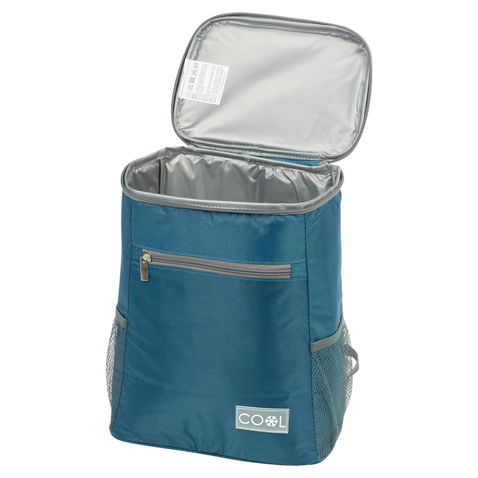 image 1 of Insulated Cooler Bag Leakproof Thermal Food Storage | Blue | Teal Blue | 10L Backpack | 1