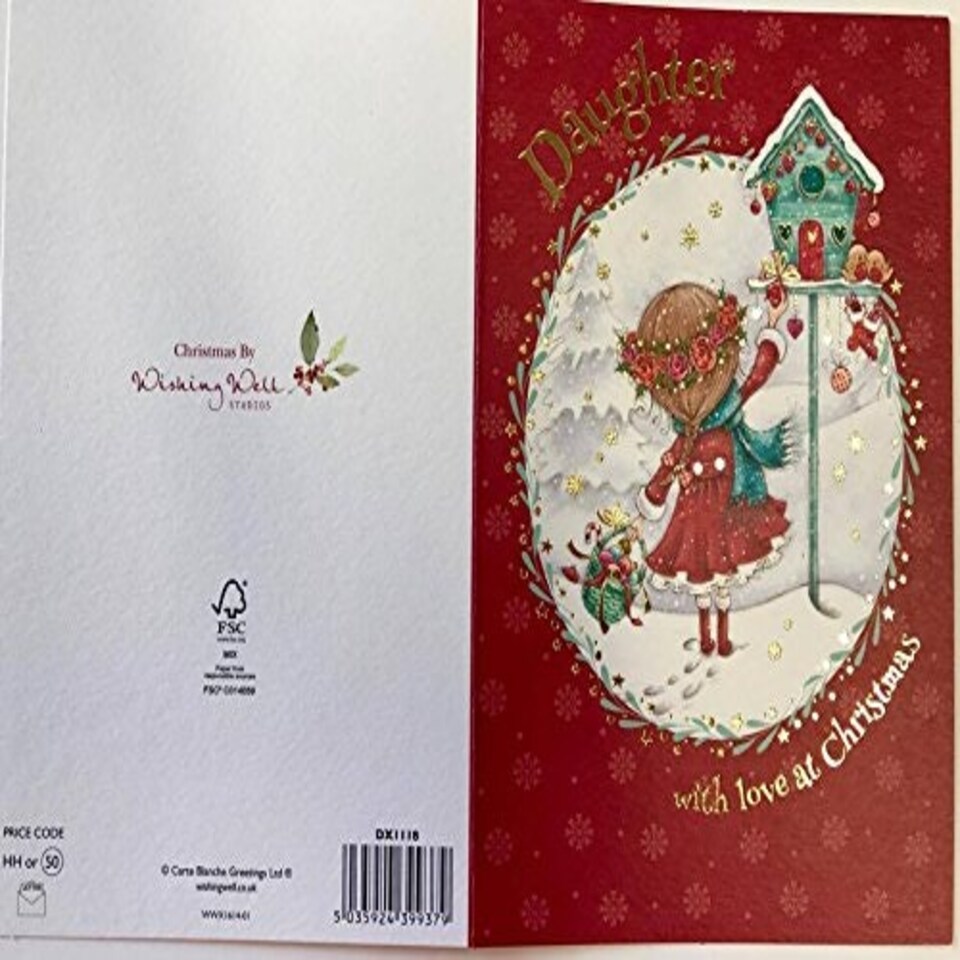 image 1 of Daughter Christmas Card