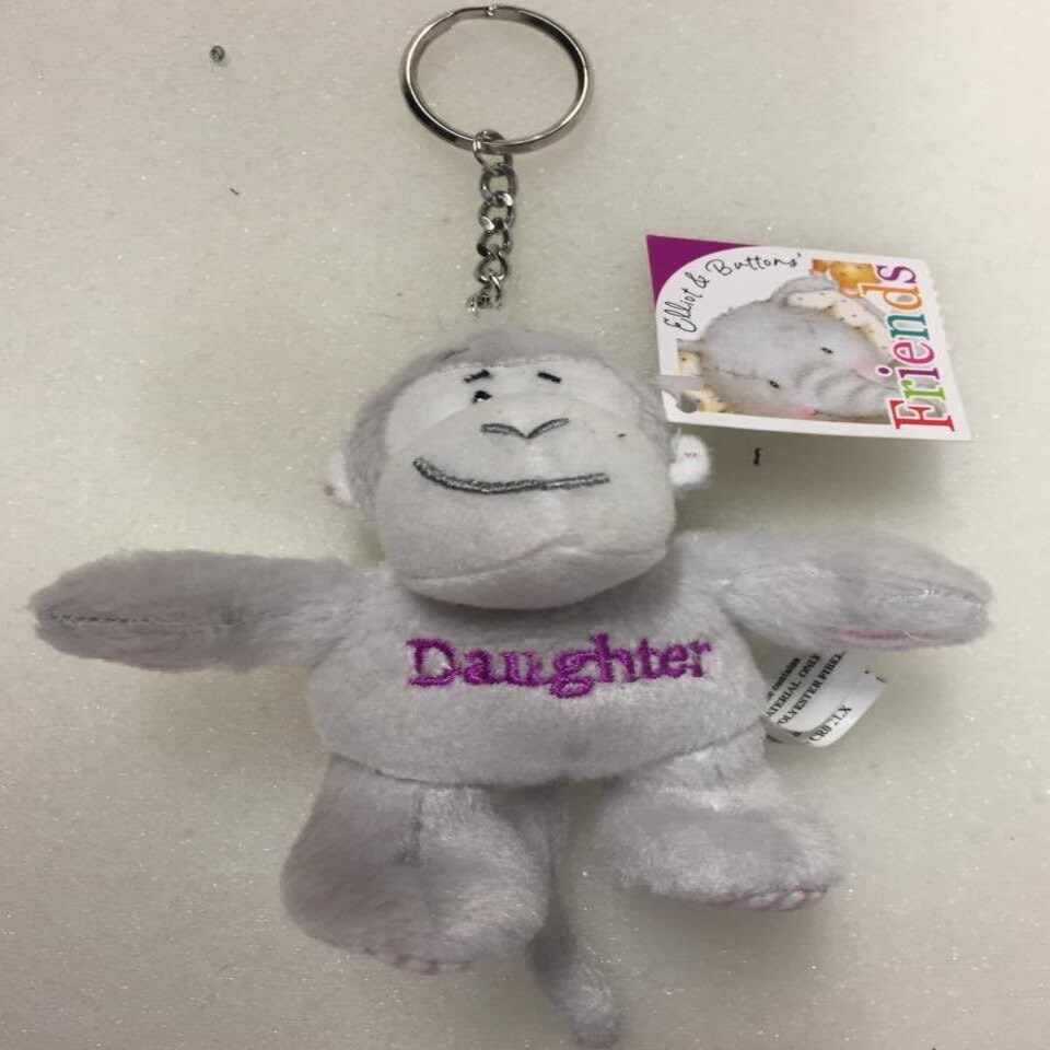 image 1 of Daughter Morris Monkey Keyring