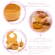 image 2 of Tiny Dining Baby Silicone Suction Bowl - Tradewinds Grey