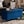 Sapphire Blue Plush Velvet