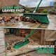 image 2 of Green 18" Heavy Duty Outdoor Yard Broom and Metal Handle
