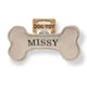 image 1 of History & Heraldry Pre-Personalised Squeaky Bone Dog Toy - Missy