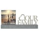 image 1 of Widdop 'Our Family' Decorative Photo Frame - 4 x 4" Clear | Clear | One Size