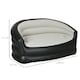 image 5 of Outsunny 2-Person Inflatable Sofa, Plush Fabric, Grey Grey | Grey