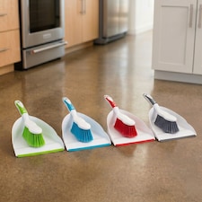 Durable Bristles and Easy Sweep Dustpan and Brush Set