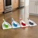 image 1 of Durable Bristles and Easy Sweep Dustpan and Brush Set