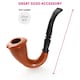 image 5 of Detective Costume with Magnifying Glass & Pipe Brown | S
