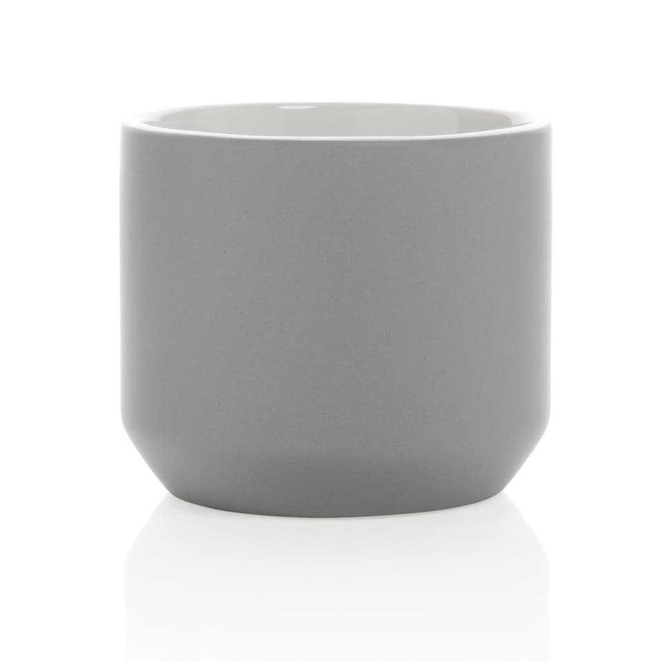 image 1 of XD Collection Modern Ceramic 350ml Mug - Grey - One Size