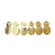 image 1 of Creative Party Twine Pineapple Banner - Gold - One Size