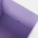 image 4 of OHS Foldable Fabric Storage Boxes Collapsible Square Cube Organiser | Purple | Lilac