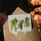 image 3 of Ernst Benary Art Card Pea Plant Varieties Vintage Botanical