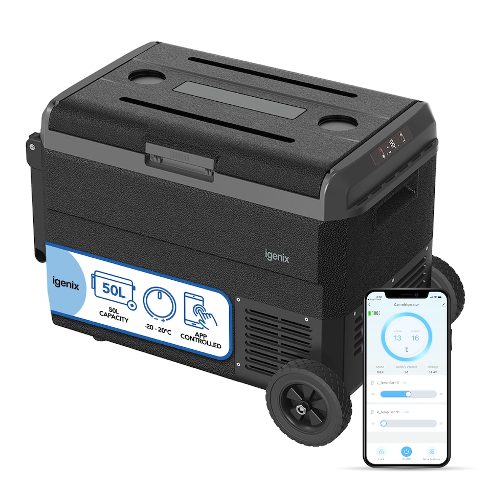 image 1 of Igenix IGBF04000B 50L Portable Drinks Fridge