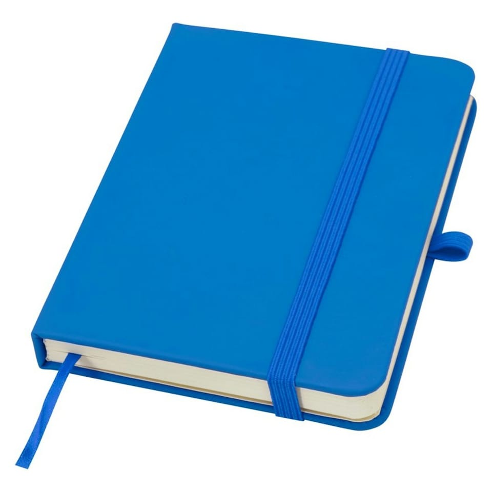 image 1 of Spectrum Plus Hard Cover A6 Notebook - Light Blue - One Size