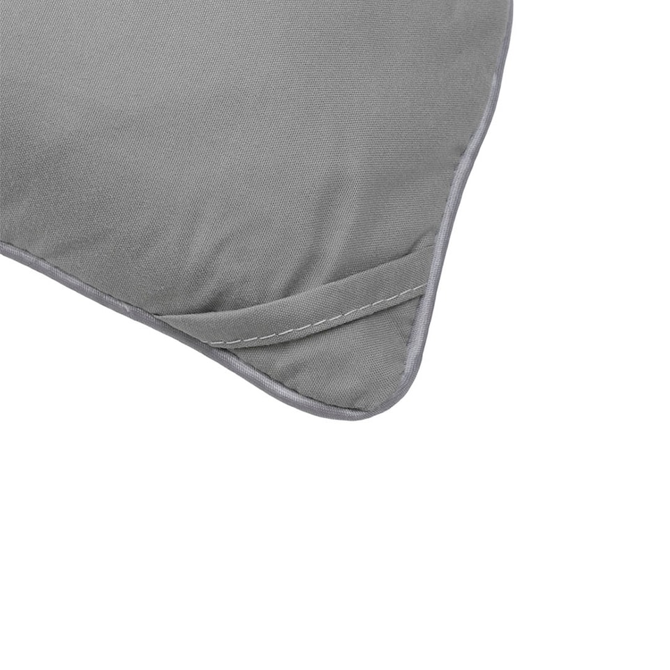 image 1 of Living and Home Alternative Quilted Duvet Insert with Corner Tabs- Double Size, Grey | Grey