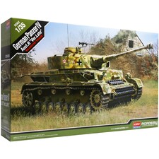 Academy German Panzer IV Ausf.H Late Version Tank Military Model Kit Scale 1-35