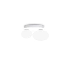 Ninfea 2 Light Globe Ceiling Light White