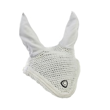 ARMA Badge Horse Ear Bonnet - White - Pony