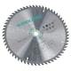 image 3 of 2pc 250mm TCT Circular Saw Blades 40 and 60 Teeth with Adapter Rings TE321