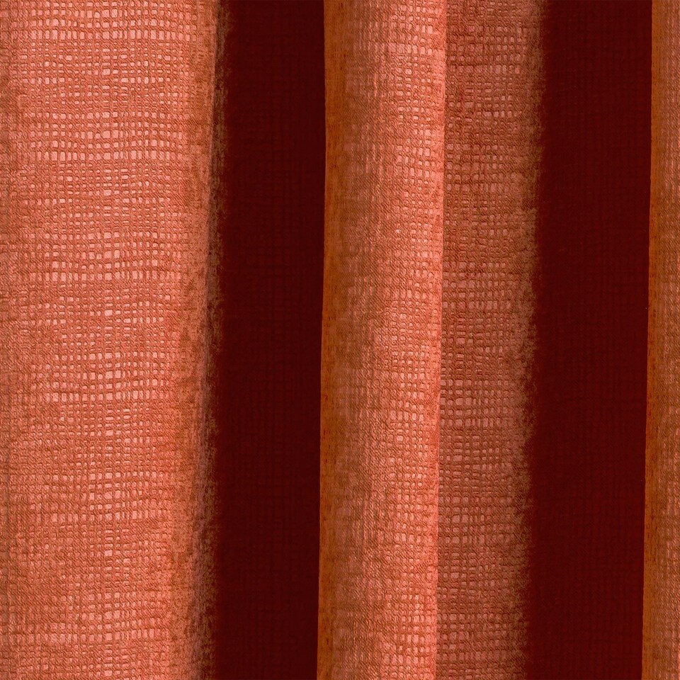 image 1 of Matrix Orange Curtains 90 x 54 inch (229 x 137 cm) Room Darkening Pencil Pleat Thermal Noise Reducing Curtains for Bedroom and Living Room